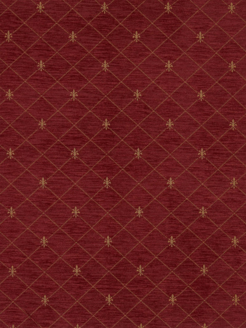 John Lewis Regal Made to Measure Curtains or Roman Blind, Claret - image 1