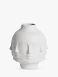 Jonathan Adler Muse Gala Large Porcelain Vase, H30cm, White - thumbnail 2