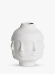Jonathan Adler Muse Gala Large Porcelain Vase, H30cm, White