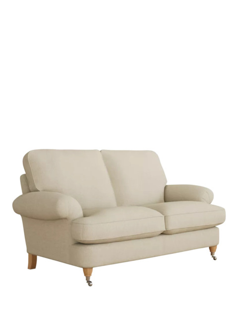 Laura Ashley Beaumaris Small 2 Seater Sofa, Oak Leg - image 1