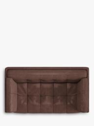 At The Helm Theo Medium 2 Seater Leather Sofa, Adventurer Canyon Hawk - thumbnail 6