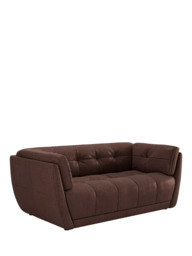 At The Helm Theo Medium 2 Seater Leather Sofa, Adventurer Canyon Hawk - thumbnail 3