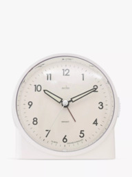 Acctim Grace Non-Ticking Sweep Analogue Alarm Clock - thumbnail 1