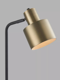 Bay Lighting Giles Desk Lamp, Antique Brass/Black - thumbnail 3