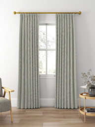 Clarke & Clarke Windsor Made to Measure Curtains or Roman Blind, Sage - thumbnail 3