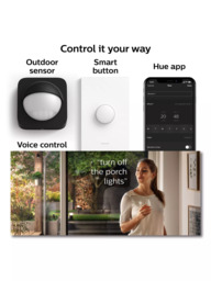 Philips Hue White and Colour Ambiance Amarant Linear LED Smart Outdoor Light - thumbnail 3