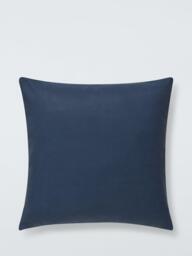 John Lewis Brushstroke Indoor/Outdoor Cushion, Navy - thumbnail 2