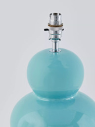 John Lewis + Matthew Williamson Curved Ceramic Lamp Base, H31cm - thumbnail 4