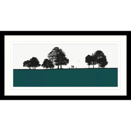 John Lewis Jacky Al-Samarraie 'Roundhay Park' Framed Print & Mount, 44.5 x 84.5cm
