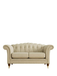 Laura Ashley Gloucester Small 2 Seater Sofa, Teak Leg - thumbnail 3