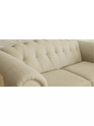 Laura Ashley Gloucester Small 2 Seater Sofa, Teak Leg - thumbnail 2