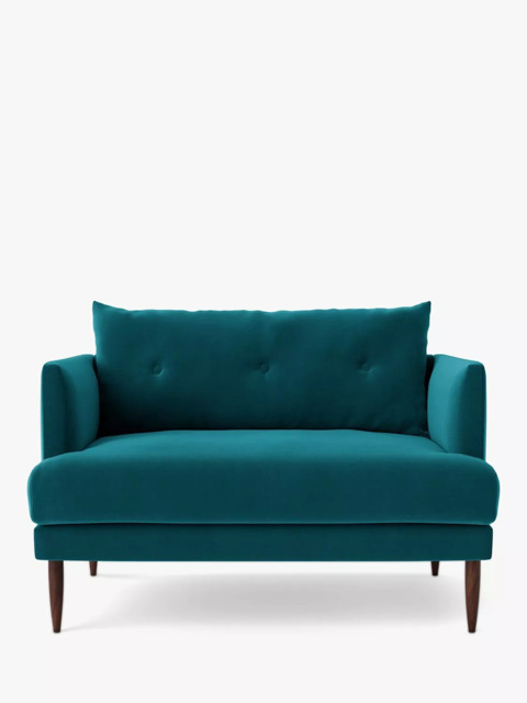 Swoon Kalmar Loveseat, Dark Leg - image 1