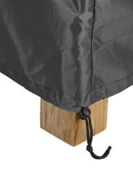 Pacific Aerocover Garden Bench Cover, 205 x 100cm, Anthracite - thumbnail 3