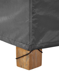 Pacific Aerocover Garden Bench Cover, 205 x 100cm, Anthracite - thumbnail 4