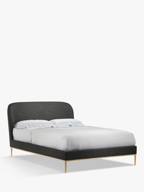 John Lewis Show-Wood Upholstered Bed Frame, Double - image 1