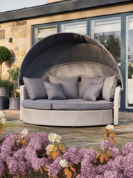 Pacific Bermuda Woven Garden Day Bed - thumbnail 2