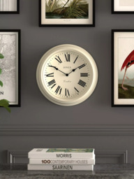 Jones Clocks Venetian Roman Numeral Analogue Wall Clock, 30.5cm - thumbnail 3