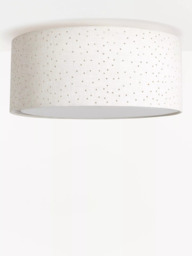 John Lewis Alice Semi Flush Ceiling Light, Natural - thumbnail 3