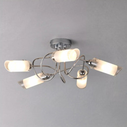 John Lewis Limbo Semi Flush 5 Arm Ceiling Light - thumbnail 1