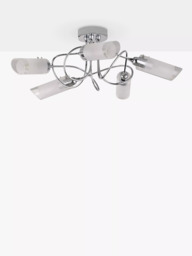 John Lewis Limbo Semi Flush 5 Arm Ceiling Light - thumbnail 3