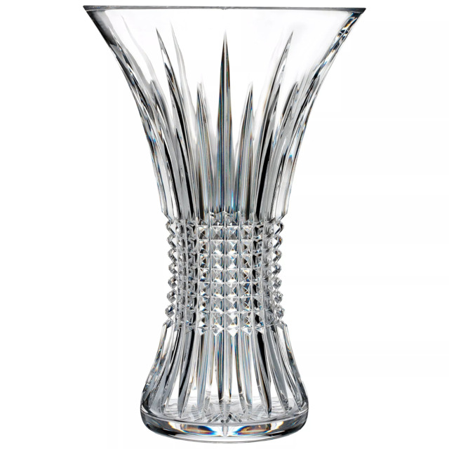 Waterford Crystal Lismore Diamond Cut Glass Vase, H30cm, Clear - image 1
