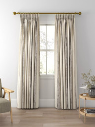 Clarke & Clarke Effetto Made to Measure Curtains or Roman Blind, Ivory - thumbnail 3
