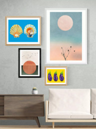EAST END PRINTS Kubistika 'Rising' Framed Print - thumbnail 2