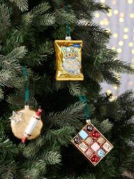John Lewis Curate & Collect Popcorn Packet Bauble, Multi - thumbnail 3