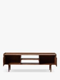 Swoon Southwark Acacia Wood Media Unit, Dark Brown - thumbnail 4