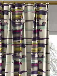 Harlequin Momentum 4 Made to Measure Curtains or Roman Blind, Old Navy/Aqua/Lime - thumbnail 4