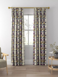Harlequin Momentum 4 Made to Measure Curtains or Roman Blind, Old Navy/Aqua/Lime - thumbnail 5