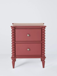 John Lewis Bobbin 2 Drawer Bedside Table - thumbnail 3