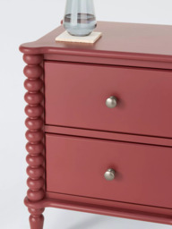 John Lewis Bobbin 2 Drawer Bedside Table - thumbnail 4