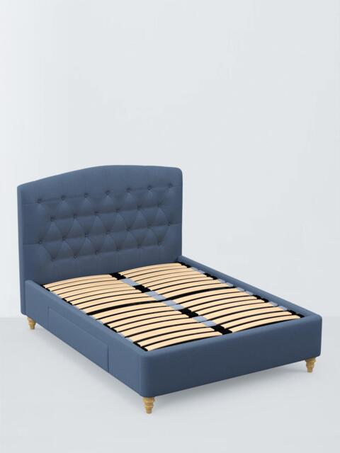 John Lewis Rue 2 Drawer Upholstered Bed Frame, Double - image 1