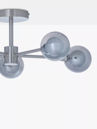 John Lewis Huxley 5 Arm Semi Flush Ceiling Light - thumbnail 4