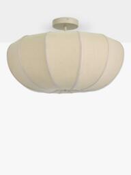 John Lewis Pumpkin Uplighter Semi Flush Ceiling Light, Oatmeal - thumbnail 3