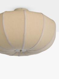 John Lewis Pumpkin Uplighter Semi Flush Ceiling Light, Oatmeal - thumbnail 5