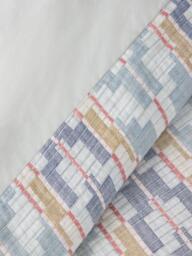 John Lewis Merida Chevron Pure Cotton Jacquard Duvet Cover Set - thumbnail 2