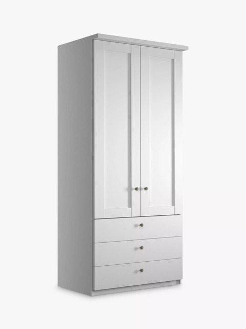 John Lewis Marlow 100cm Hinged Wardrobe with 3 Drawers - image 1