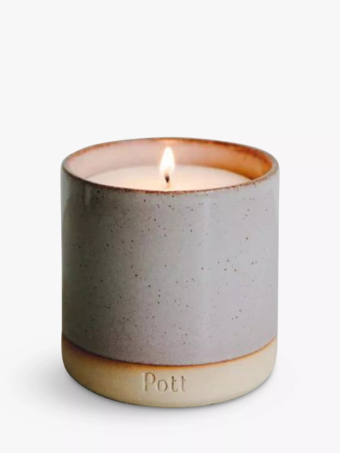 Pott Candles Heather Stoneware Tonka Scented Candle, 290g - image 1