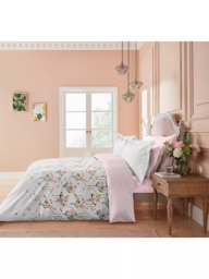 Ted Baker Peppermint Floral Trellis Bedding, Grey - thumbnail 1