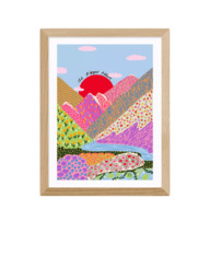 EAST END PRINTS Emmy Lupin Studio 'Bigger Picture' Framed Print