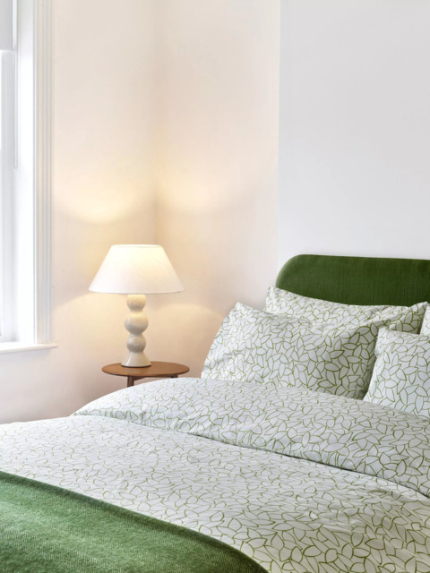 Jasper Conran London 200 Thread Count Mini Leaf Duvet Cover Set - image 1