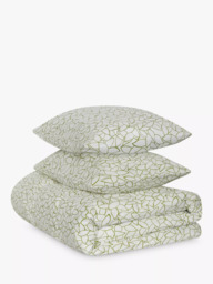 Jasper Conran London 200 Thread Count Mini Leaf Duvet Cover Set - thumbnail 4