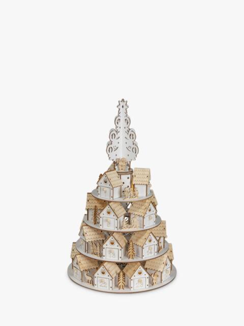 Kaemingk Wooden House Advent Calendar