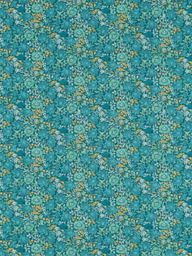 Clarke & Clarke Mallow Made to Measure Curtains or Roman Blind, Teal