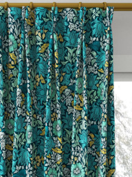 Clarke & Clarke Mallow Made to Measure Curtains or Roman Blind, Teal - thumbnail 4
