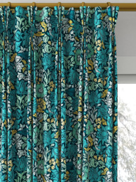 Clarke & Clarke Mallow Made to Measure Curtains or Roman Blind, Teal - thumbnail 6