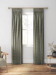 William Morris At Home Marigold Velvet Made to Measure Curtains or Roman Blind, Iron - thumbnail 3