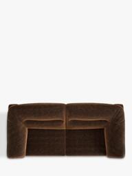 At the Helm Alba Large 3 Seater Velvet Sofa - thumbnail 4